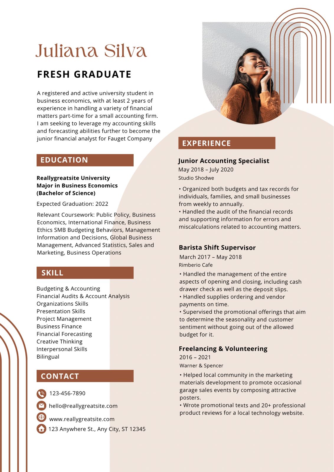 CV Fresh Graduate 