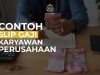 Contoh Slip Gaji Karyawan Perusahaan