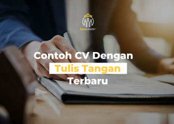 CV Tulis Tangan Terbaru